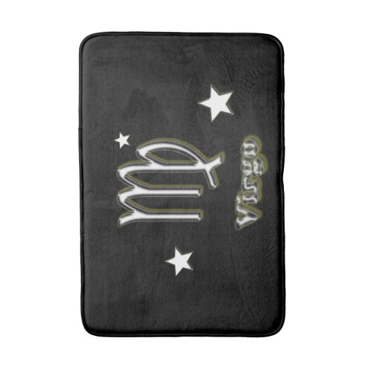 Virgo-symbool Badmat (Voorkant Verticaal)