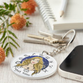  Virgo & Taurus Acrylic Keychain (Voorkant Rechts)