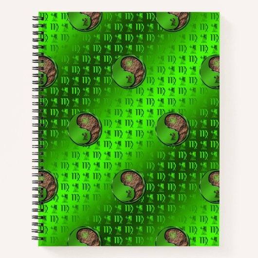 Virgo the Harvester Notitieboek (Voorkant)