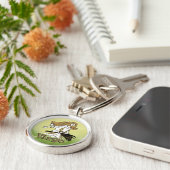 Virgo The Maiden earth sign keychain (Zijkant)