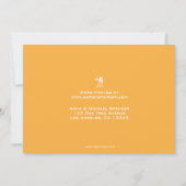 Virgo the Virgin Photo Birth Announcement Kaart (Achterkant)