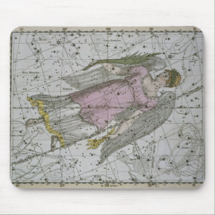 Virgo, van 'A Celestial Atlas', pub. in 1822 (kol. Muismat
