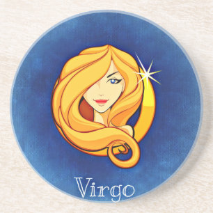 Virgo, Vergine Zandsteen Onderzetter