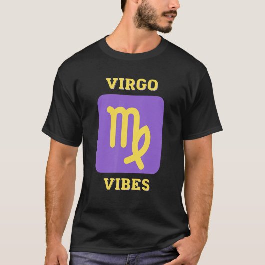 Virgo Vibes T-shirt (Voorkant)