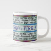 VIRGO- VIRGIN - CAFÉ/SOUPE/JUMBO MUG - TEXTE (Droite)