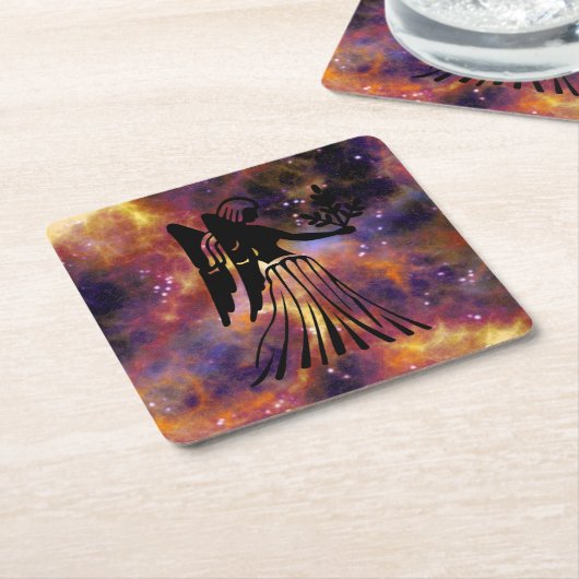 virgo virgin onderzetters (Schuin)