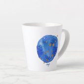 Virgo Waterverf Night Sky Constellation Zodiac Latte Mok (Rechterhoek)