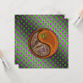 Virgo & Wood Boar Kaart (Voorkant / Achterkant in situ)