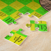 Virgo & Wood Monkey Legpuzzel (Zijkant)