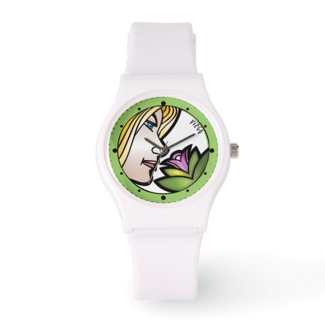 Virgo Z Draagbaar Tijdstuk Horloge (Voorkant)