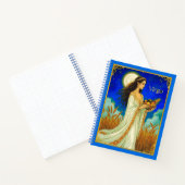 Virgo Zodiac Beauty Under a Night Sky Journal Notitieboek (Binnen)