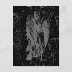 Virgo Zodiac Constellation Hevelius 1690 Briefkaart