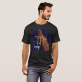 Virgo Zodiac Constellation T-shirt (Voorkant volledig)