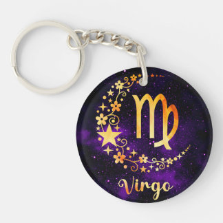 Virgo Zodiac Elegance - Ontgrendel de sterren Sleutelhanger