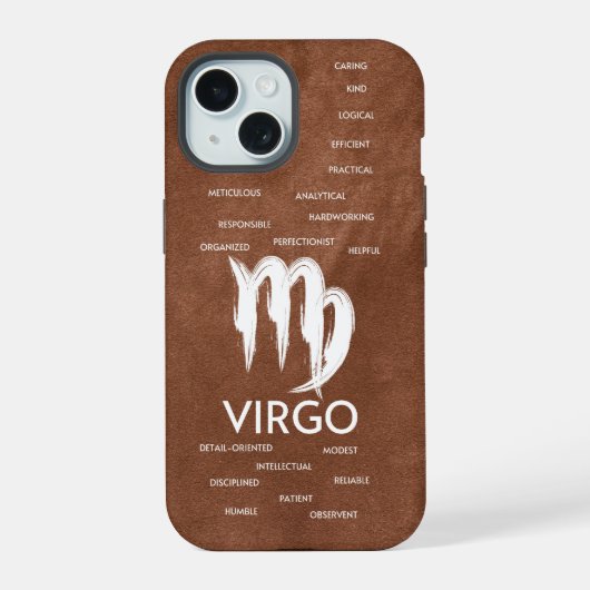 Virgo Zodiac Horoscope Traits Les gars (Verso)
