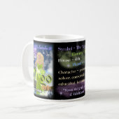 Virgo Zodiac mok (Voorkant links)