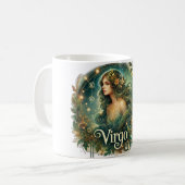 Virgo Zodiac Mug - ♍ de conception terre et mystiq (Devant gauche)