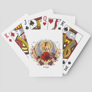 Virgo Zodiac Pokerkaarten