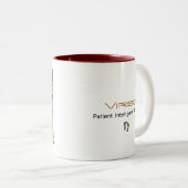 Virgo Zodiac Retro café Mug (Devant droit)