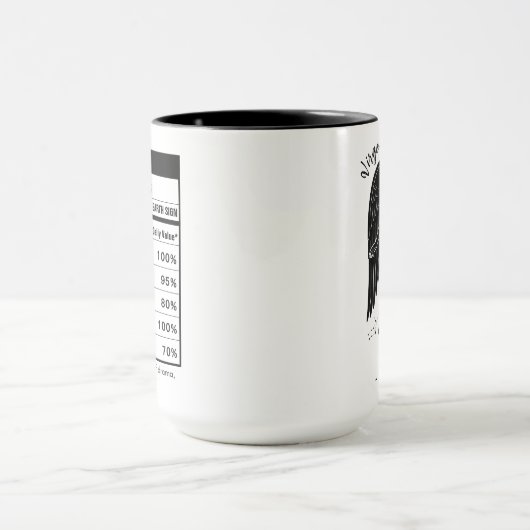 Virgo Zodiac Sign Astrology Nutrition Facts Mok (Midden)