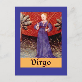 Virgo Zodiac Sign Briefkaart