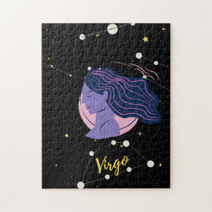 Virgo Zodiac Sign in Space Legpuzzel