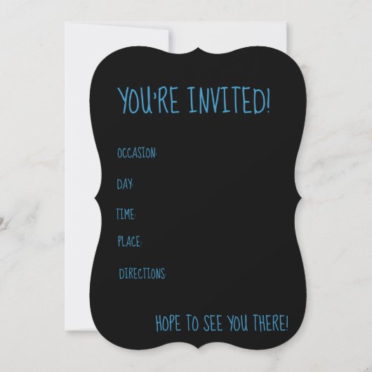 Virgo Zodiac Sign Invitation (Dos)