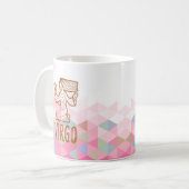 Virgo Zodiac Sign Koffiemok (Voorkant links)