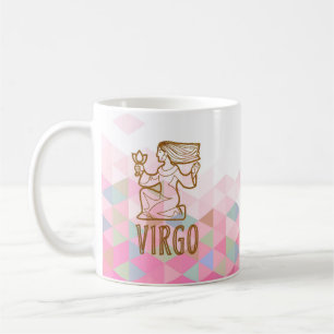 Virgo Zodiac Sign Koffiemok