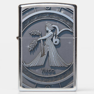 Virgo Zodiac Sign Metalen Embleem #2