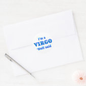 Virgo Zodiac Sign Ronde Sticker (Envelop)
