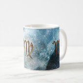 VIRGO Zodiac Star Sign Mug (Devant droit)