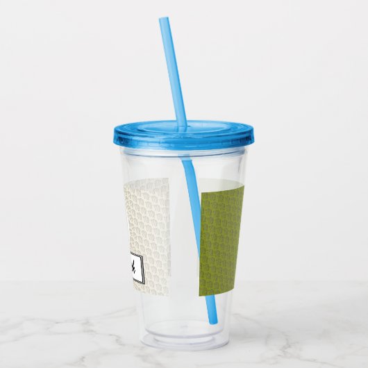 Virgo Zodiac Symbol Element van Kenneth Yoncich Acryl Drinkbeker (Links)