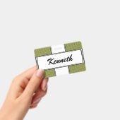 Virgo Zodiac Symbol Element van Kenneth Yoncich Badge (Handheld)