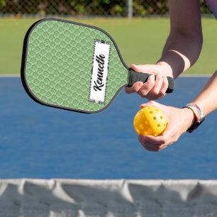 Virgo Zodiac Symbol Element van Kenneth Yoncich Pickleball Paddle