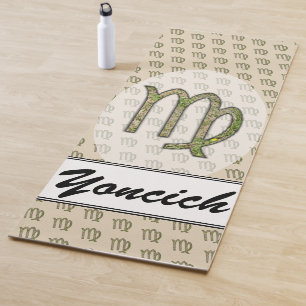 Virgo Zodiac Symbol Element van Kenneth Yoncich Yogamat