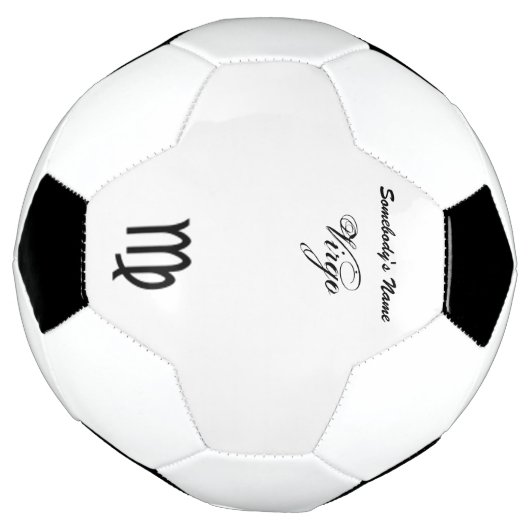 Virgo Zodiac Symbol Standard van Kenneth Yoncich Voetbal (Gedraaid)