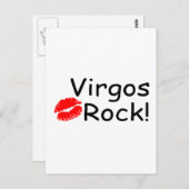 Virgos Rock Briefkaart (Voorkant / Achterkant)