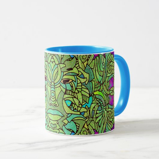 Viriditas Masque Mug (Devant droit)