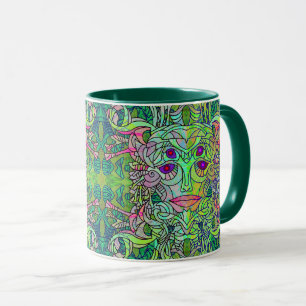 Viriditas Points de vue Masque Mug