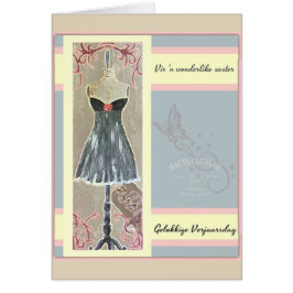 Vir'n wonderlijke suster - Gelukk ige Verjaars dag