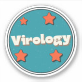Virologie Sticker (Voorkant)