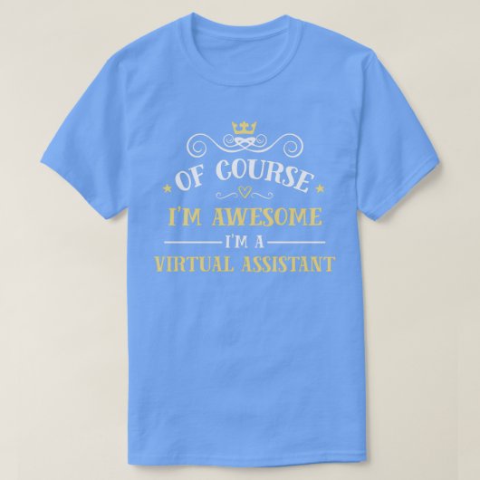 Virtual Assistant 7 T-shirt (Design voorkant)