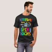 Virtual High School Rocks Back To School T-shirt (Voorkant volledig)