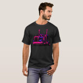 VIRTUAL illustration buddhist T-shirt (Voorkant volledig)