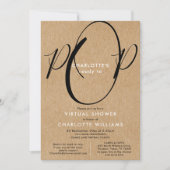 Virtual Online Long Distance Shower per Mail Kaart (Voorkant)