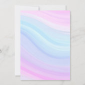 Virtual Party Invite, Quarantine Birthday Invite Kaart (Achterkant)