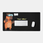 "Virtual Reality Capybara Gamer" (Clavier et souris)