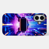 Virtual reality-gameomgeving zweeft Case-Mate iPhone case (Achterkant (horizontaal))