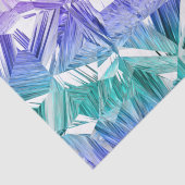 Virtual Reality Inverted, bleke kristalgradiënt: Tissuepapier (Detail)